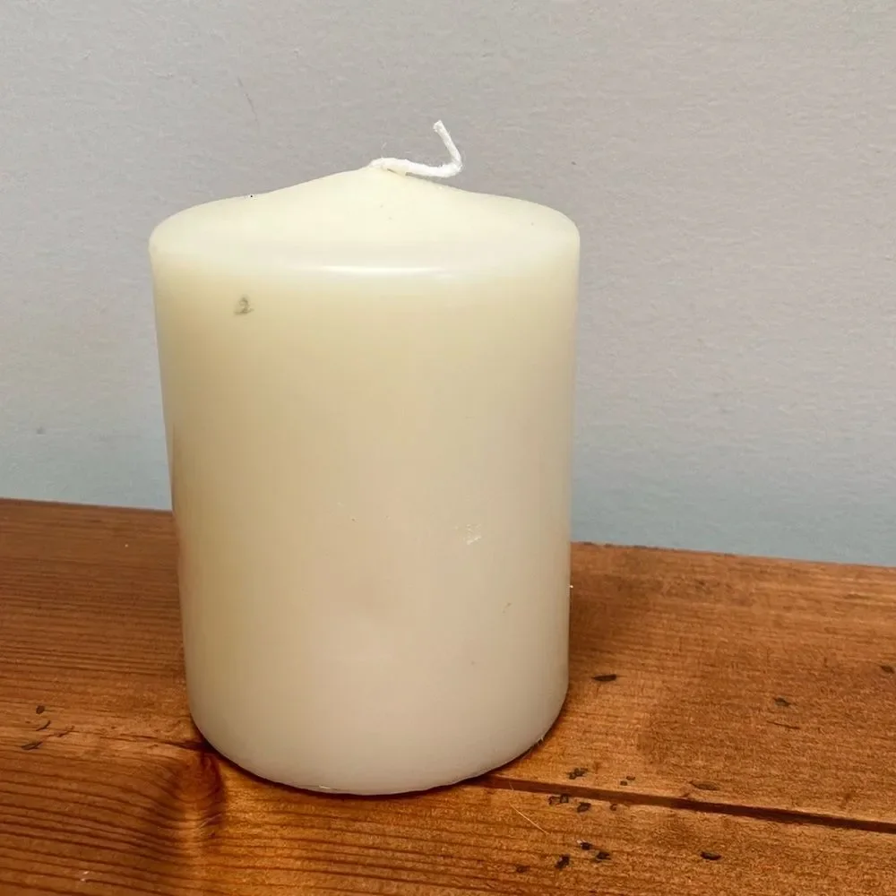 New Cream Colored Candle